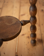 Large French Bobbin Stool