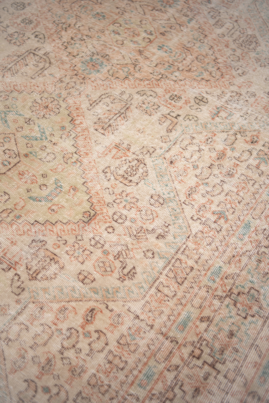 Neutral Vintage Turkish Rug
