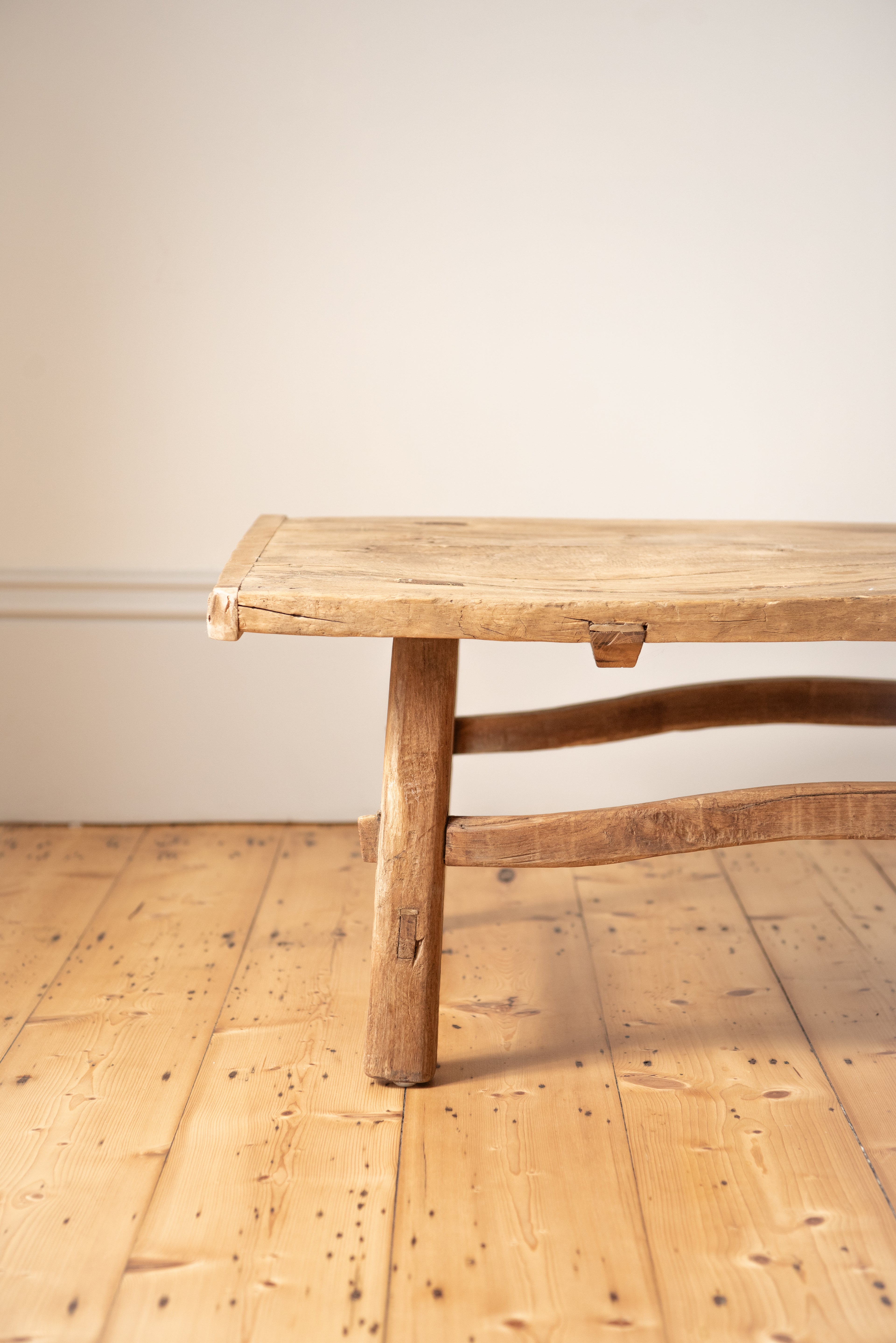 Antique Elm Coffee Table