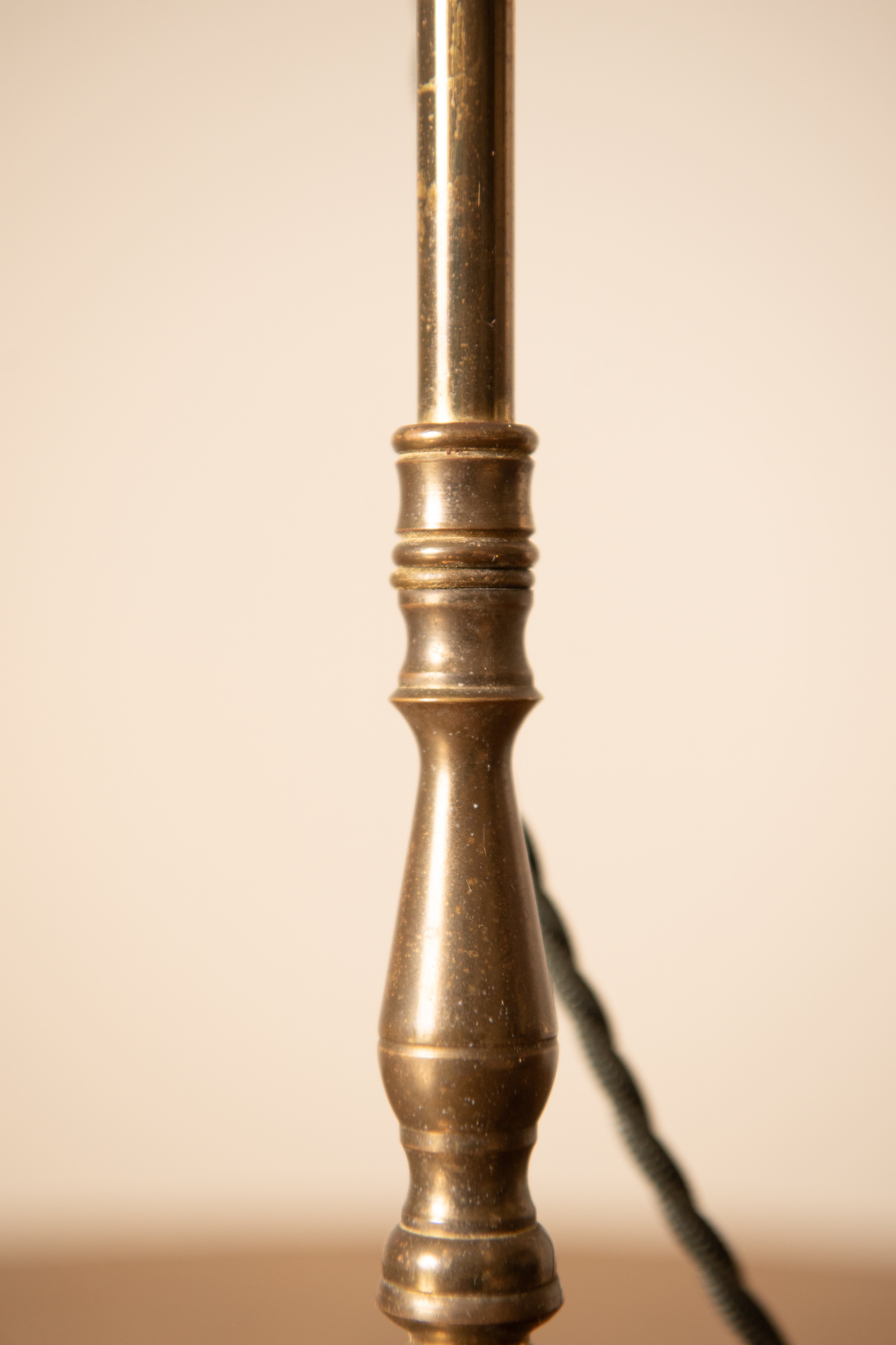 Vintage French Brass Table Lamp