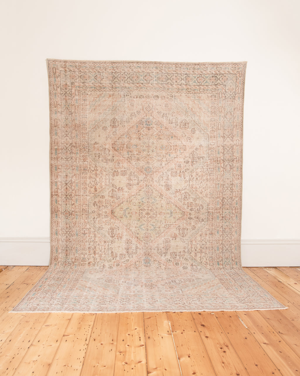 Neutral Vintage Turkish Rug