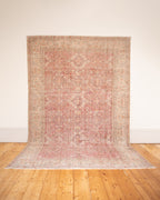 Pink Vintage Turkish Rug